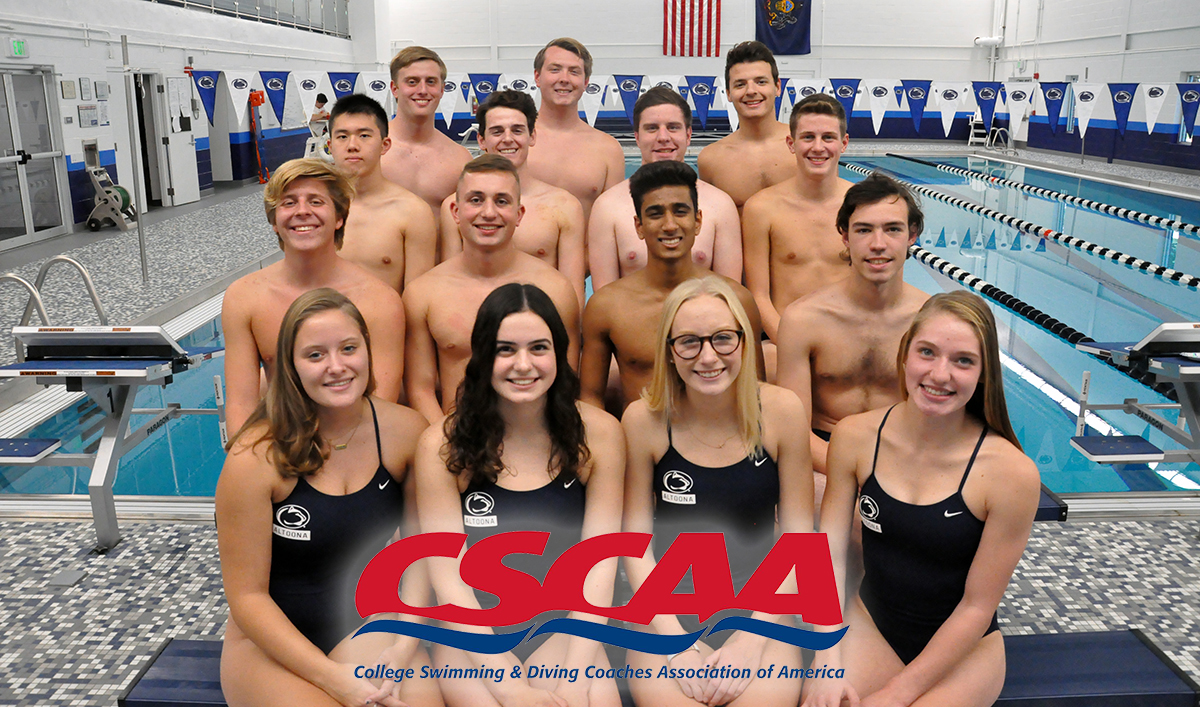 Swimming Teams Named to CSCAA Fall Scholar All-America List