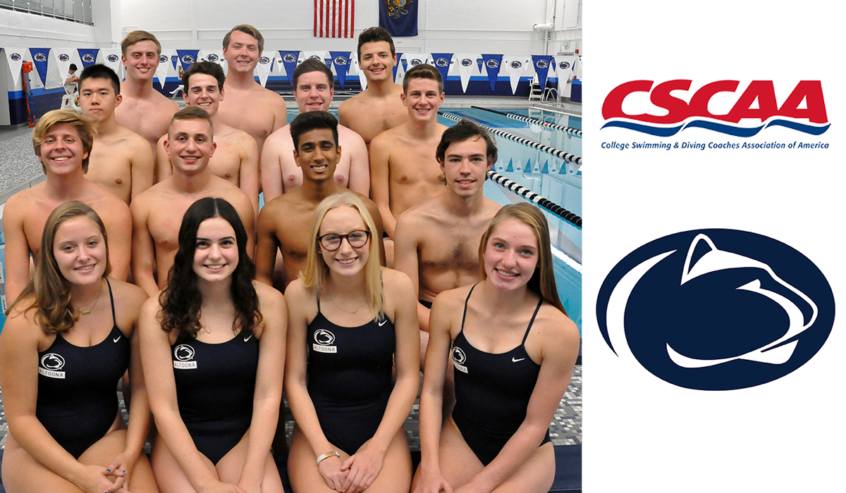 Men's, Women's Swimming Selected as CSCAA Scholar All-America Teams
