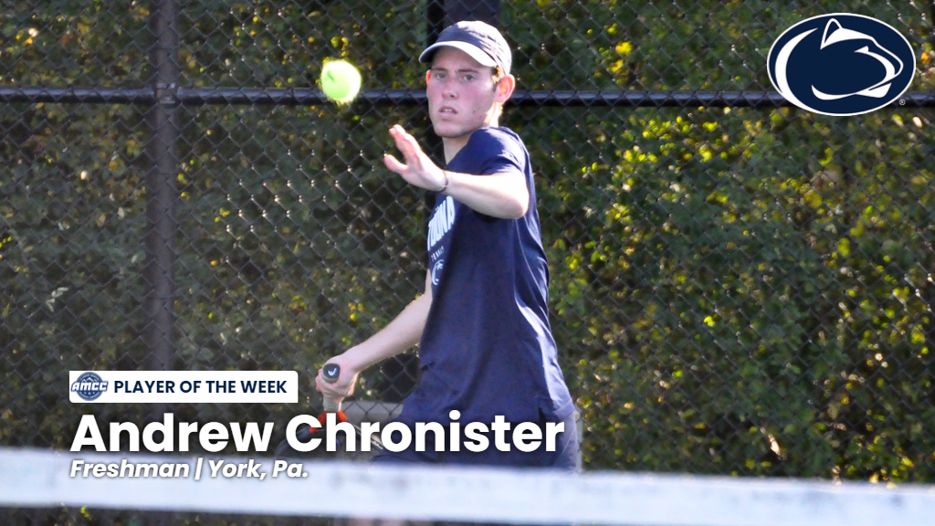 Chronister Picked as AMCC Player of the Week