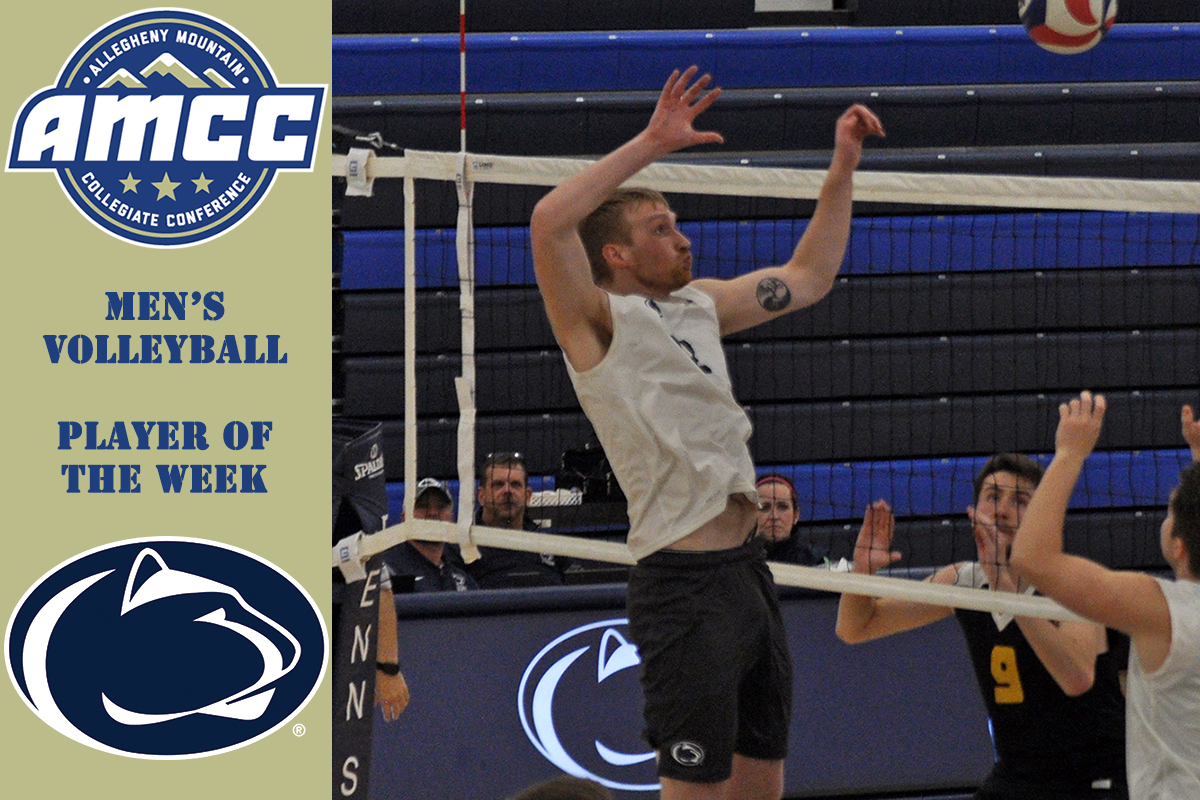 Downs Named AMCC Men’s Volleyball Player of the Week