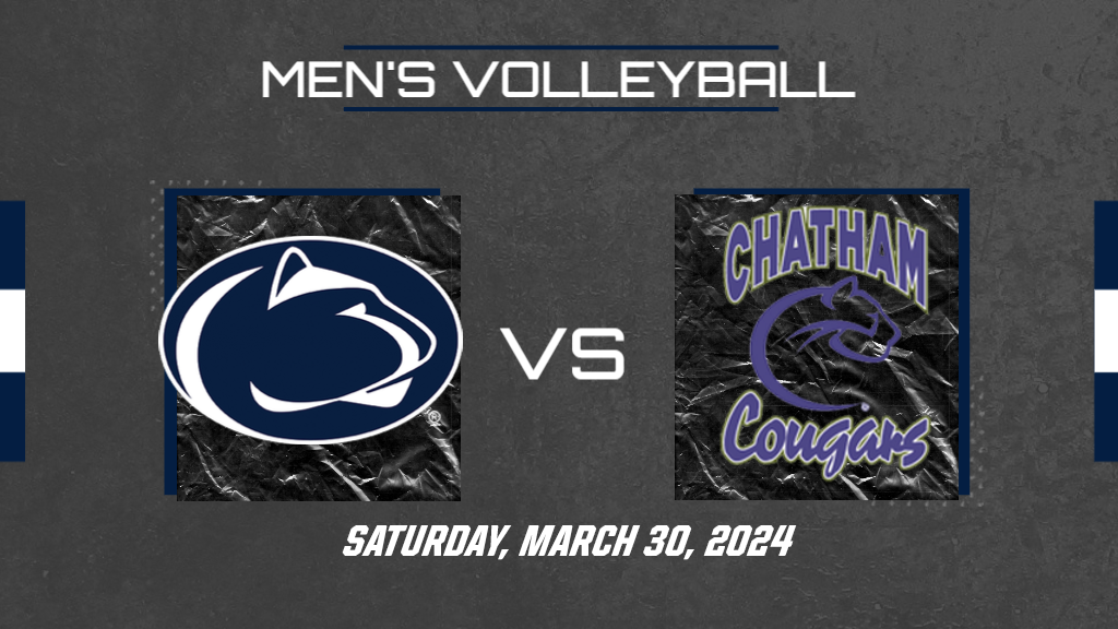 HIGHLIGHTS: Penn State Altoona Men's Volleyball vs. Chatham (SENIOR DAY), 3-30-24
