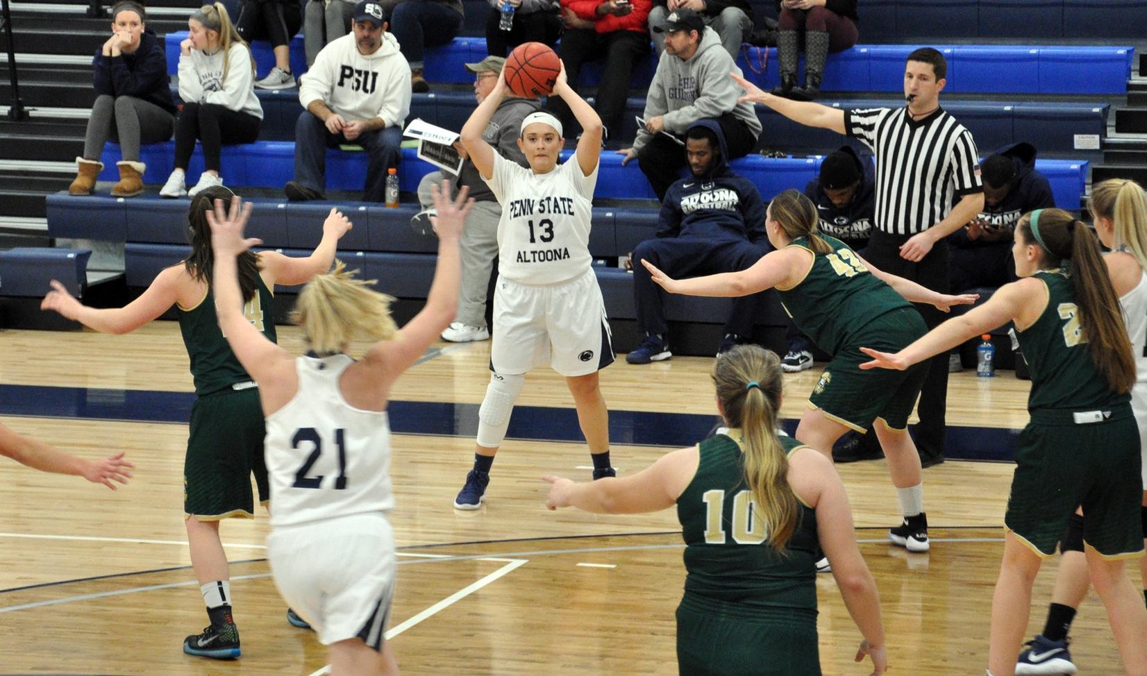 Big Second Half Pushes Lady Lions Past Franciscan 83-58