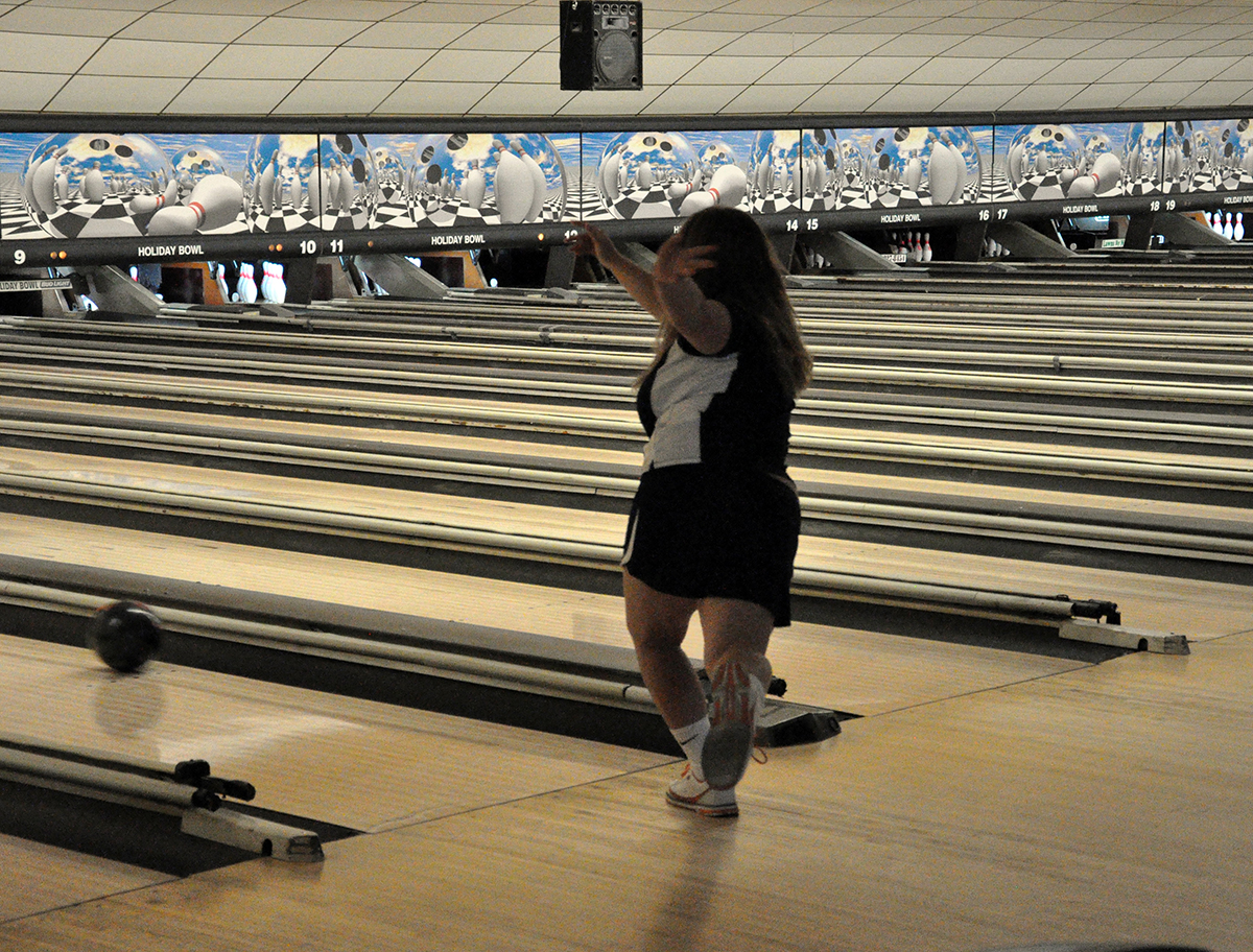 Photo: Penn State Altoona junior Nikki Watt led the Lady Lions on Friday with a baker average of 15.3.