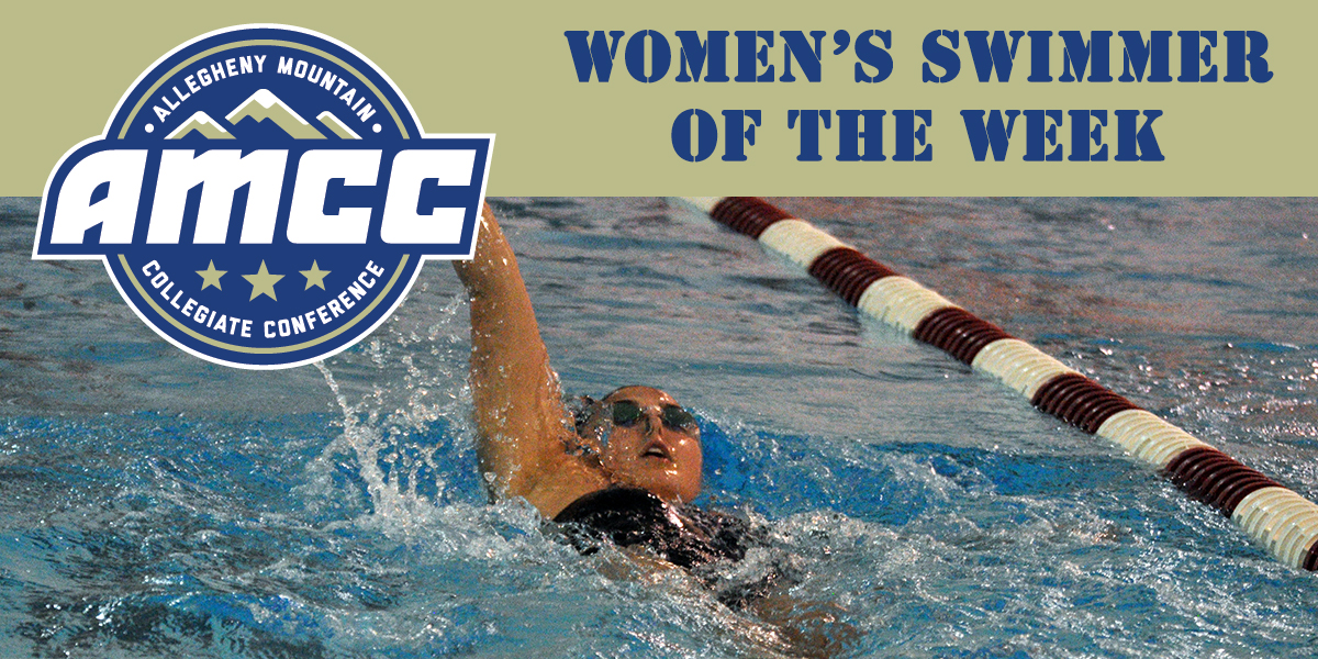 AMCC Tabs Booz as Women's Swimmer of the Week