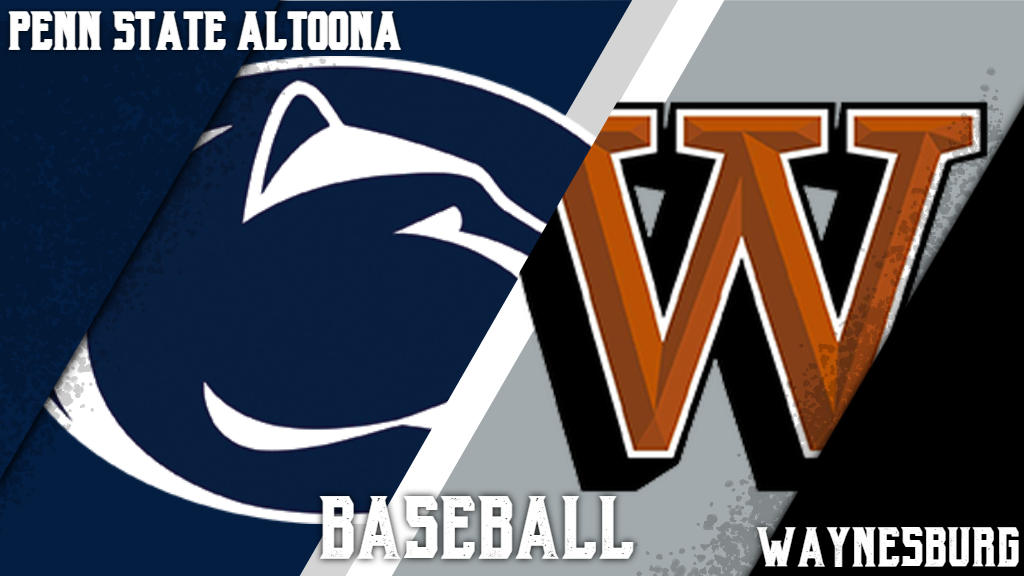 HIGHLIGHTS: Penn State Altoona Baseball vs. Waynesburg, 3-26-24