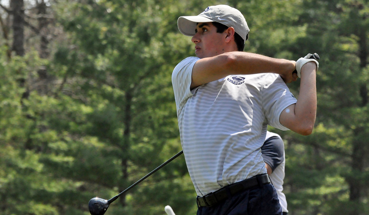 Men’s Golf Holds Second After Day One of AMCC Championships