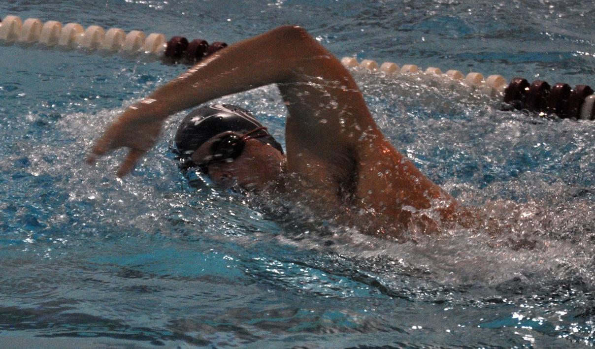 Men’s Swimming in Fifth After First Day of AMCC Championships