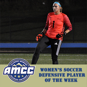 Emershaw Tabbed AMCC's Defensive Player of the Week