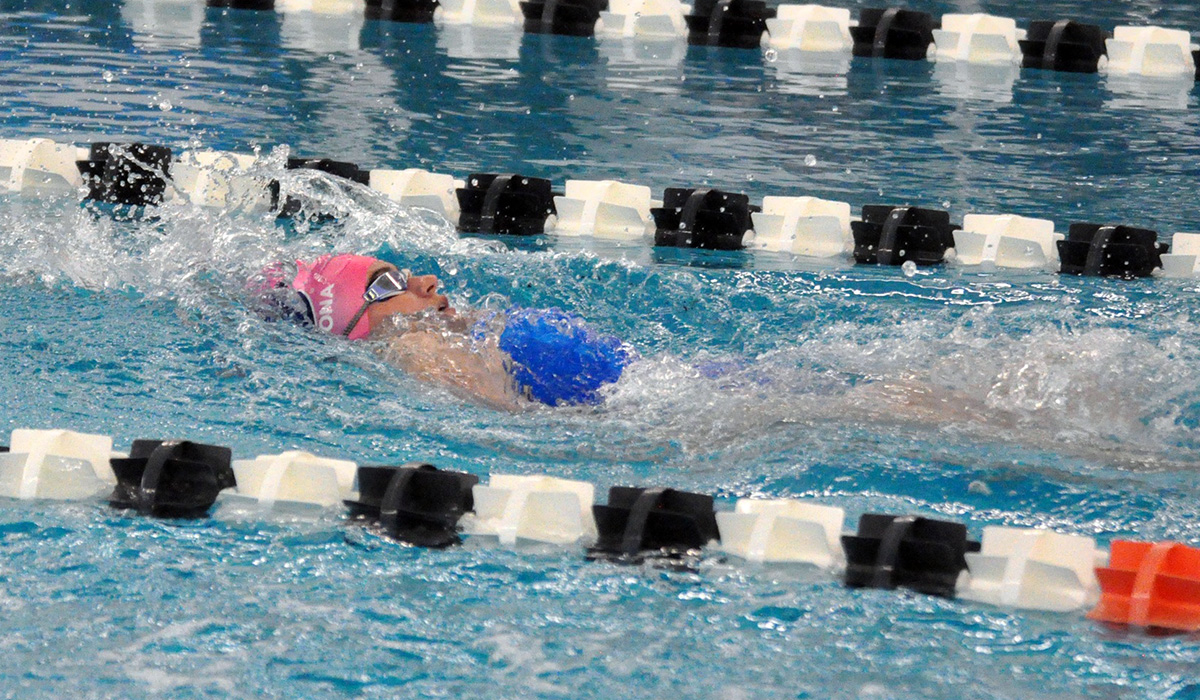 Women’s Swimming in 12th Place Through Two Days at Malone Invite