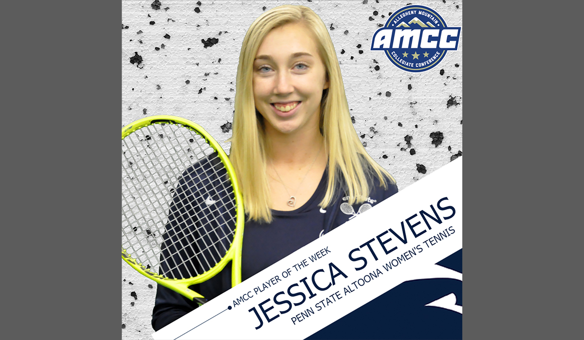 Stevens Named AMCC Women’s Tennis Player of the Week