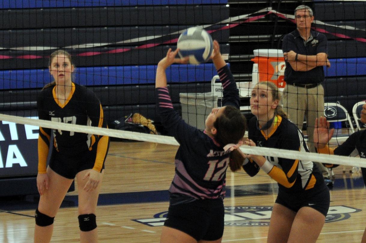 Photo: Penn State Altoona freshman Lauren Moran led her team with 24 assists and five service aces in the Lady Lions' win at Medaille College on Saturday.