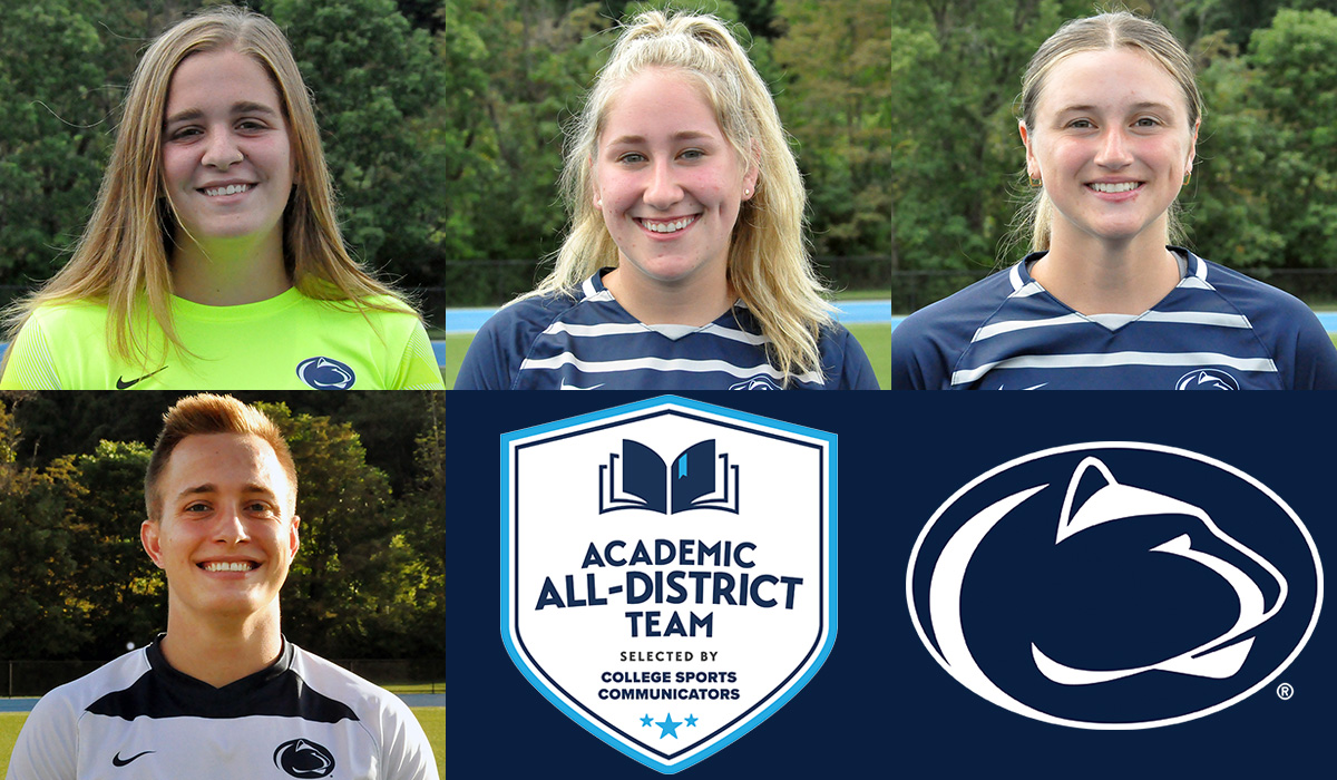Four Lions Named to CSC Academic All-District Soccer Teams