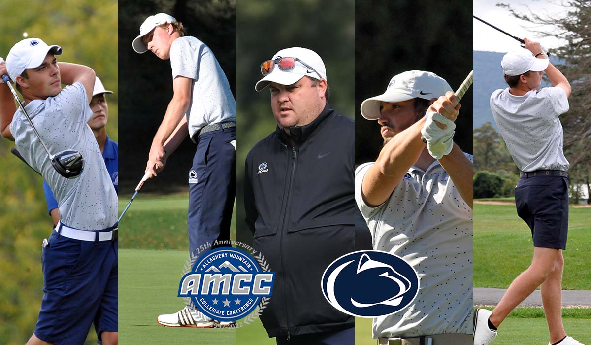 Penn State Altoona Highlights All-AMCC Golf Team