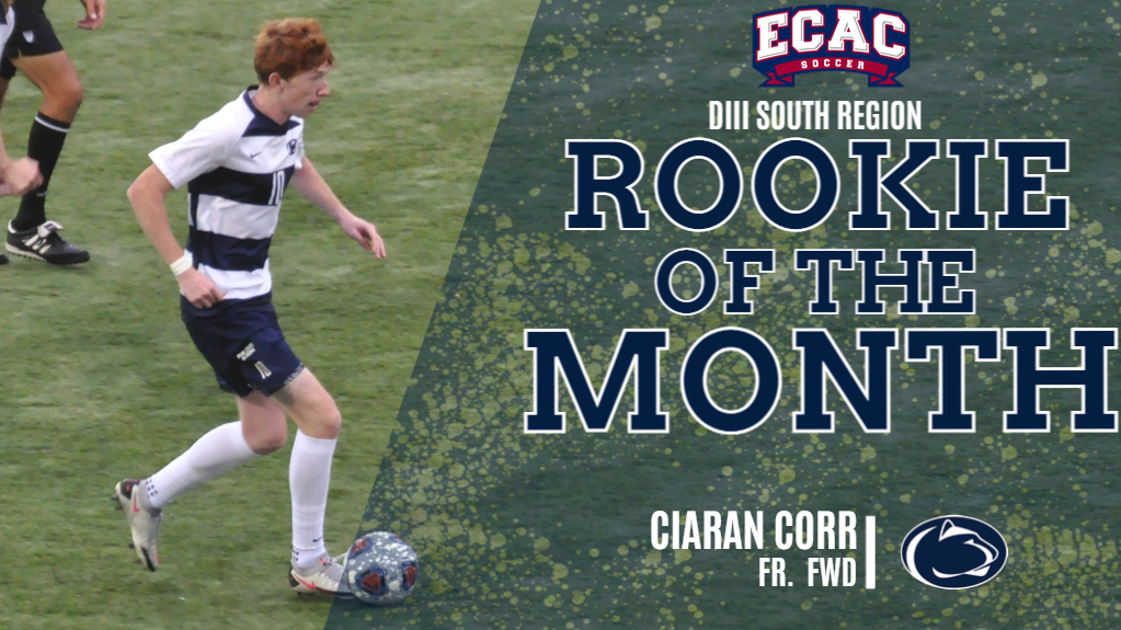 Corr Named ECAC DIII South Region Rookie of the Month