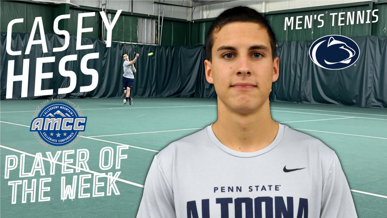 Hess Takes AMCC Player of the Week Honors