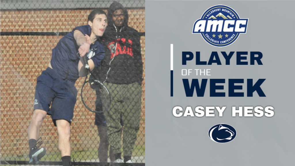Hess Receives AMCC Player of the Week Award