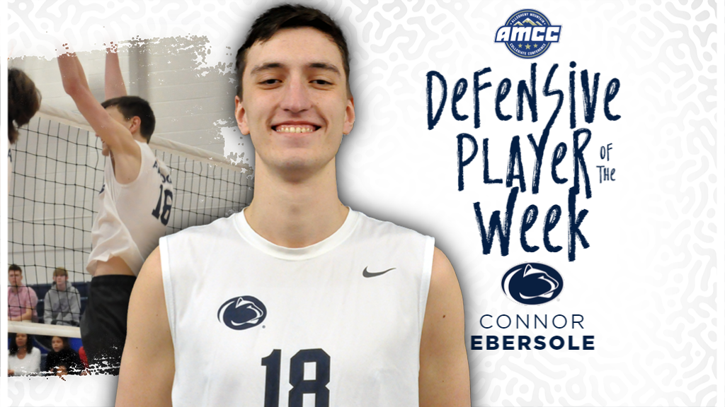 Ebersole Named AMCC Defensive Player of the Week