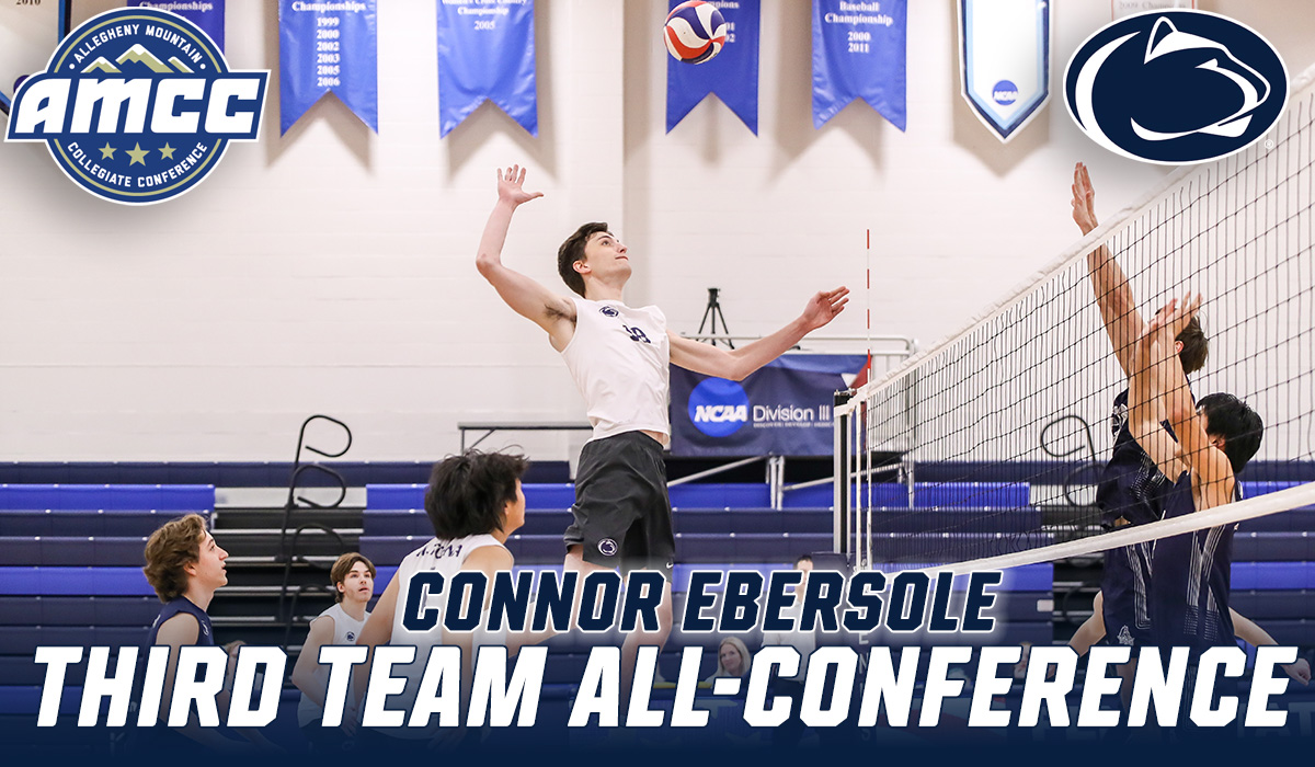 Ebersole Added to Men’s Volleyball All-Conference Team
