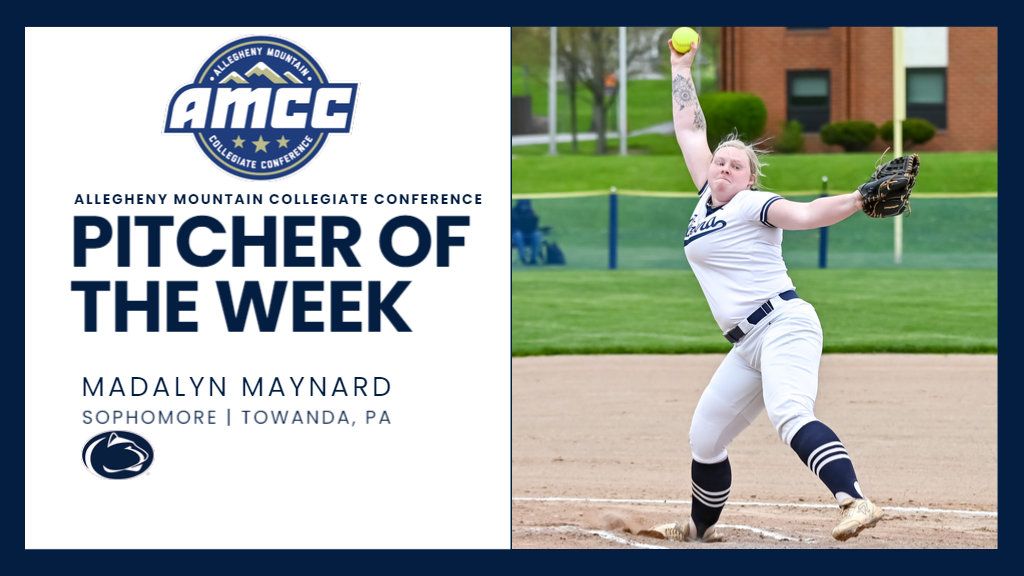 Maynard Selected AMCC Pitcher of the Week