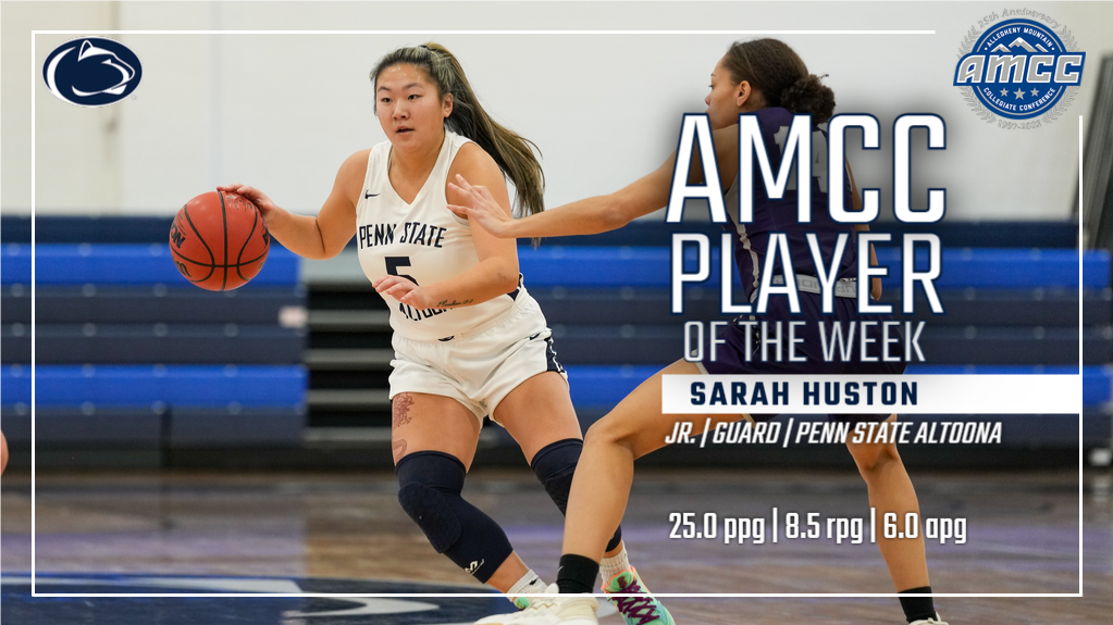 Huston Named AMCC Player of the Week
