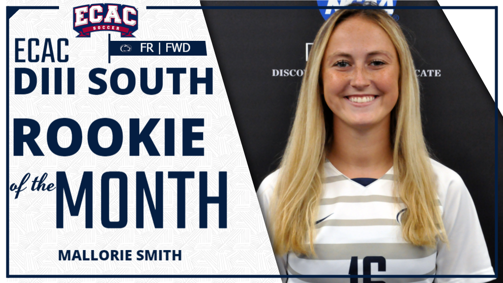 Smith Selected as ECAC DIII South Region Rookie of the Month