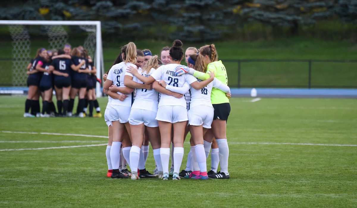 Women’s Soccer Downed in AMCC Semifinal Matchup