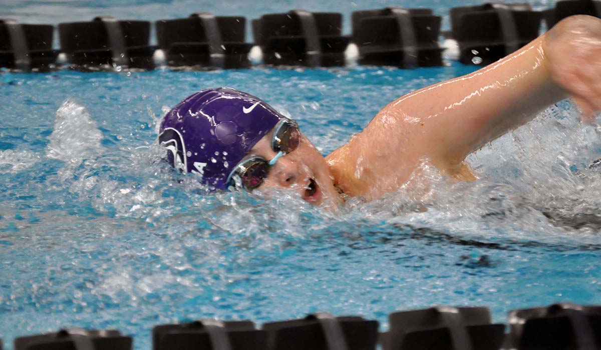 Women’s Swimming Holds Third in Day Two of AMCC Championships