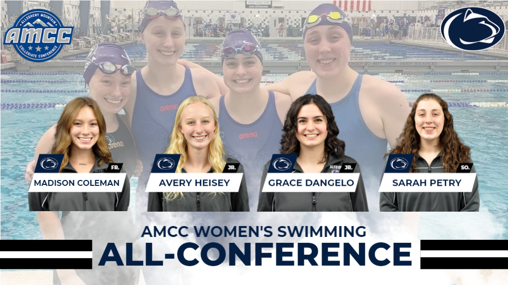 Dangelo Named Swimmer of the Year; Four Lions Take All-AMCC Honors