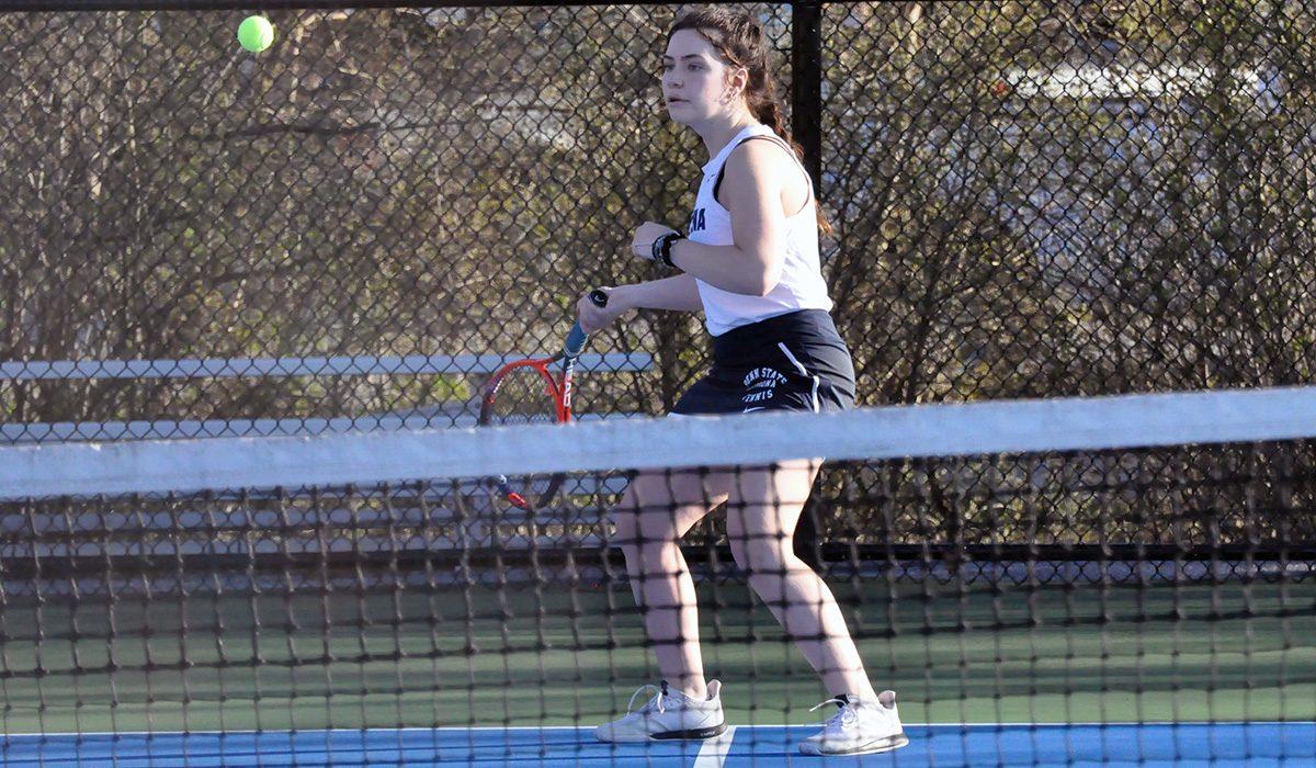 Women’s Tennis Downed 6-3 by Mount Aloysius