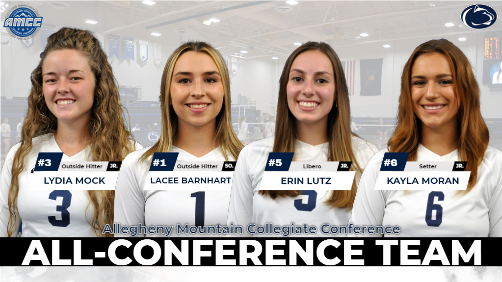 Four Lions Selected to All-AMCC Women’s Volleyball Team